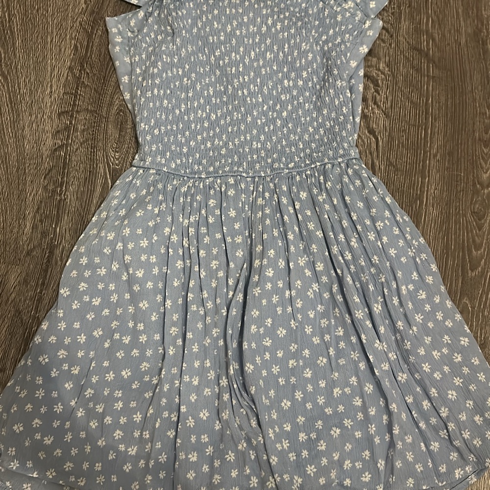 Hollister Blue Floral romper